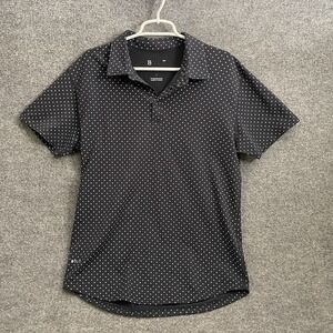 BYLT Premium Basics Polo Shirt Mens Sz L Navy Blue Casual  Golf